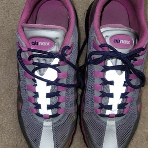 Kids 6.5 Or Womens 7 Pink and Gray Air Max